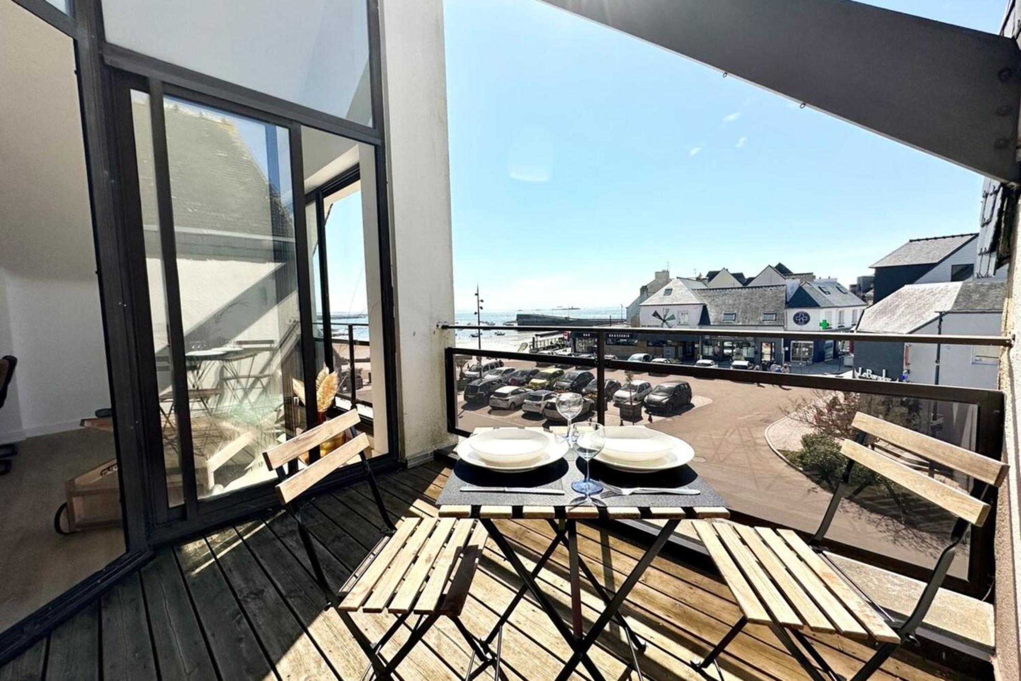 T2 Neuf Top Cocooning Terrasse - Face A La Mer プロムール エクステリア 写真